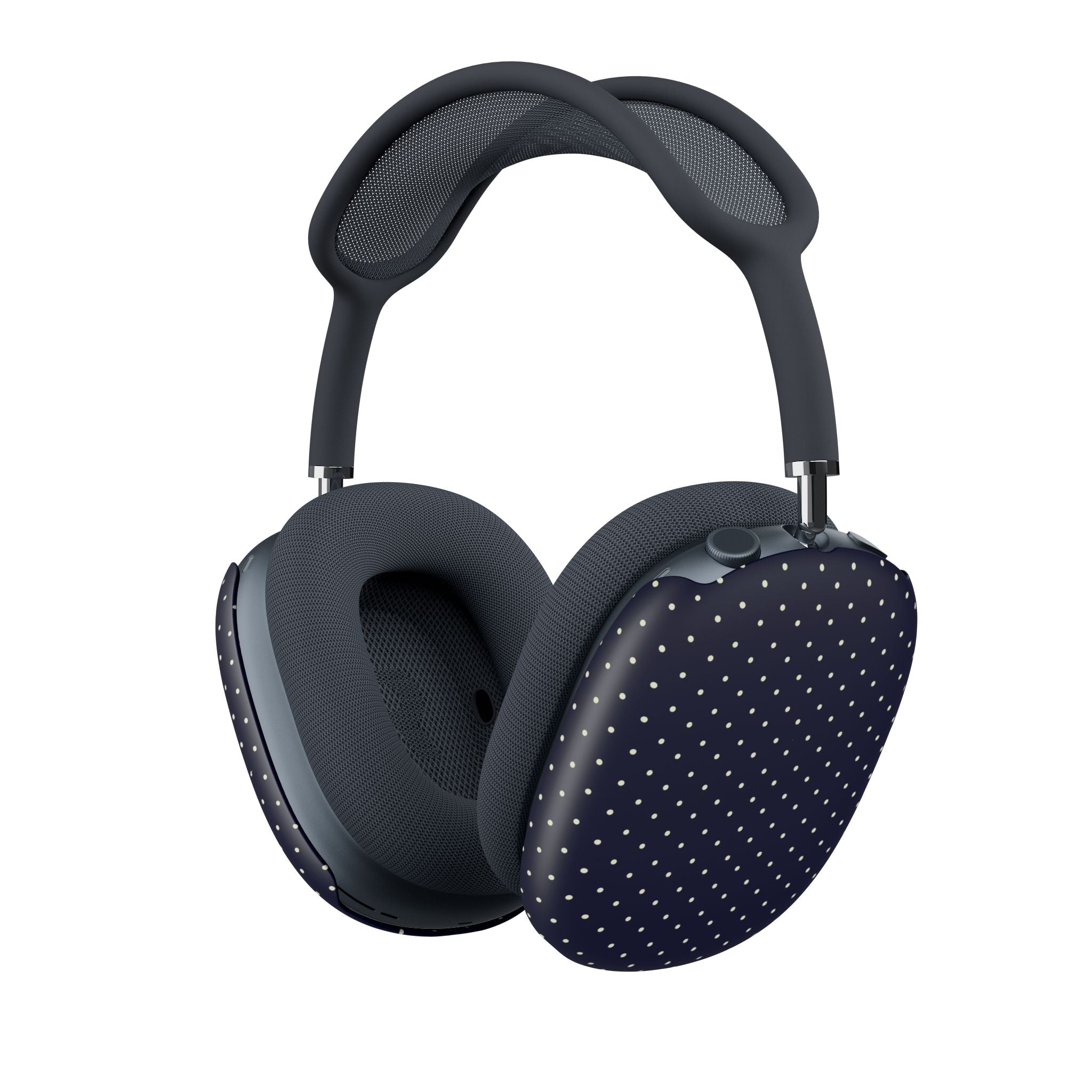 Navy Polka Dots AirPods Max Case