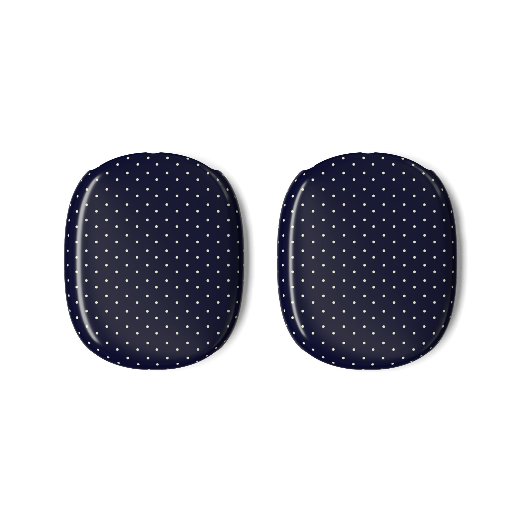 Navy Polka Dots AirPods Max Case