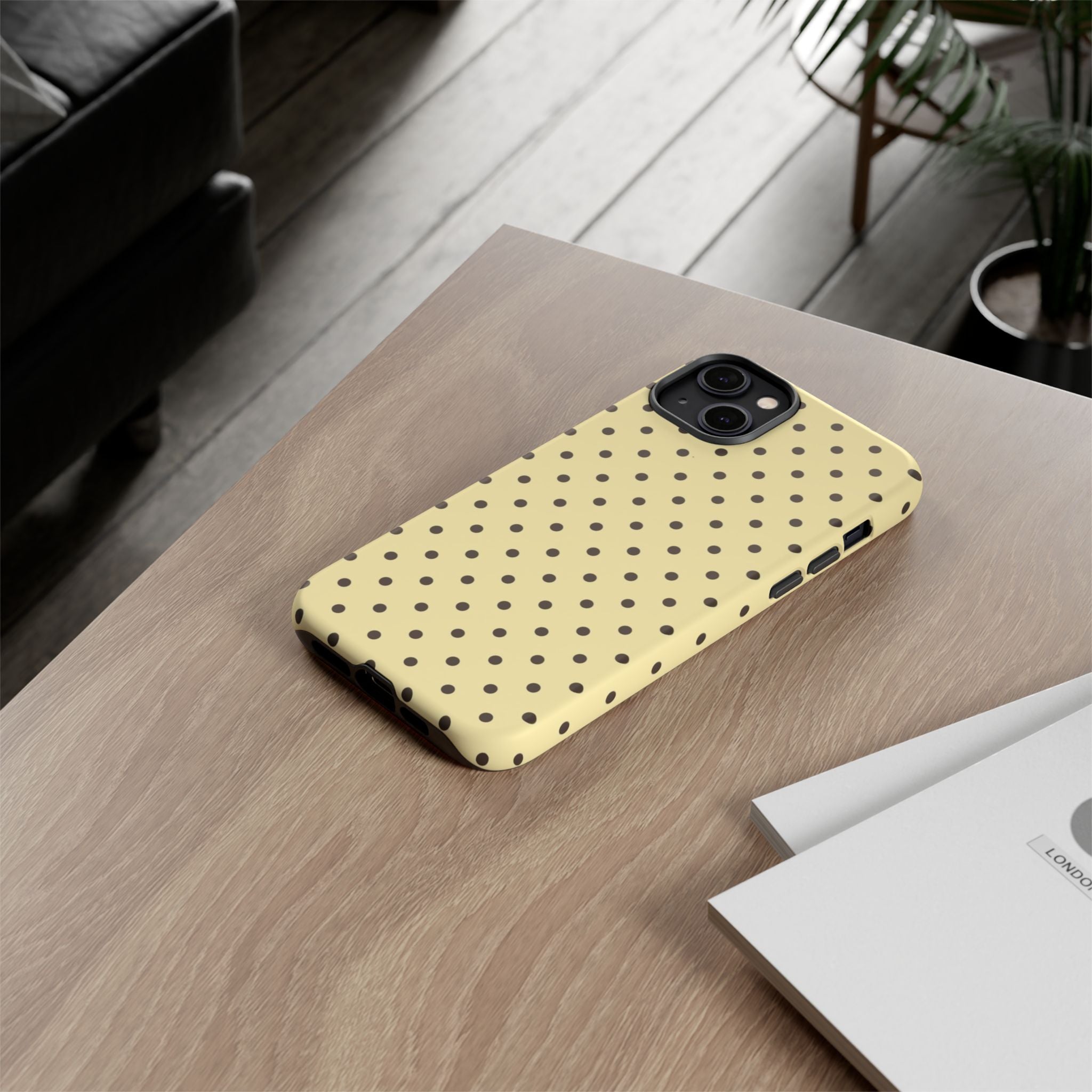 Yellow Polka Dot  Phone Case