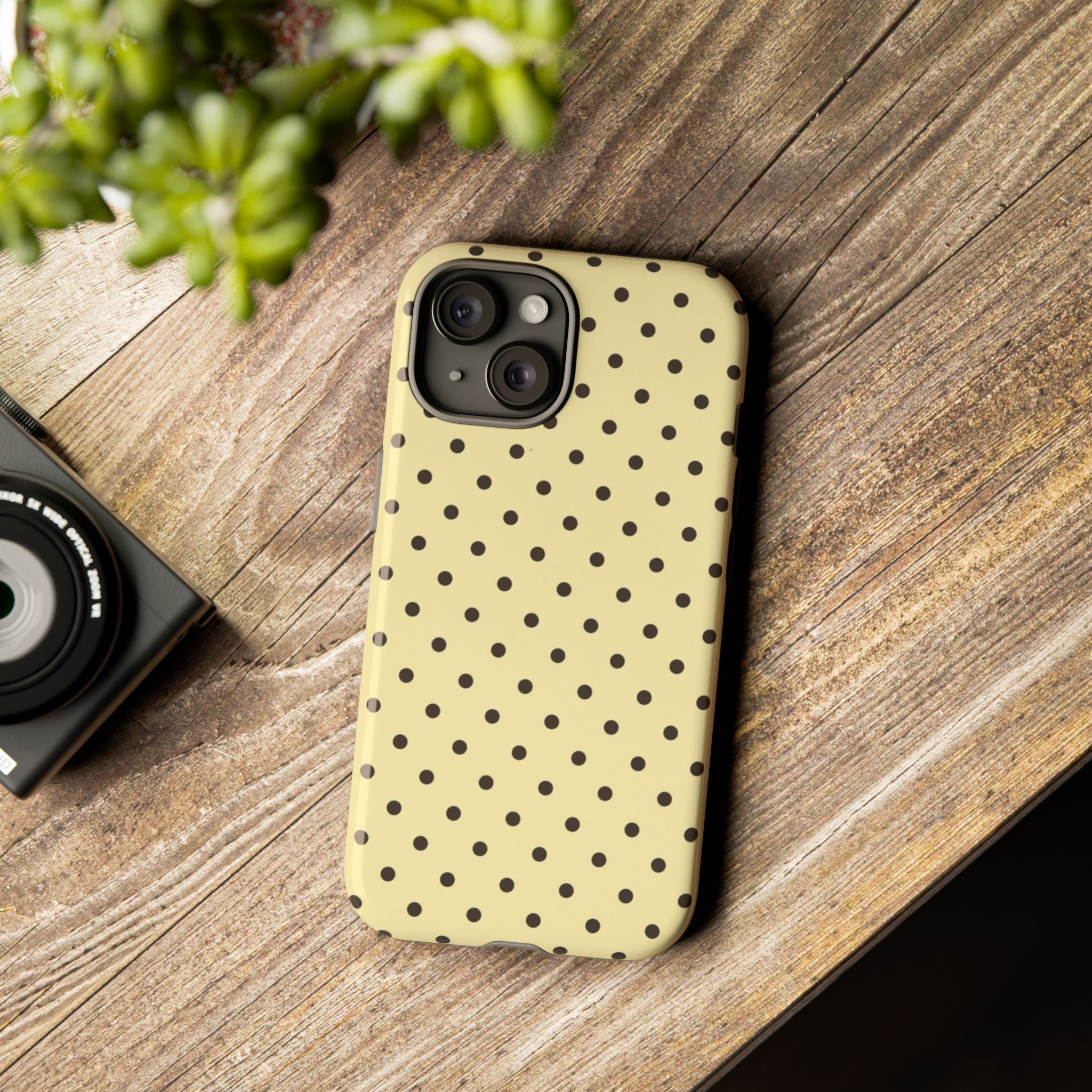 Yellow Polka Dot  Phone Case