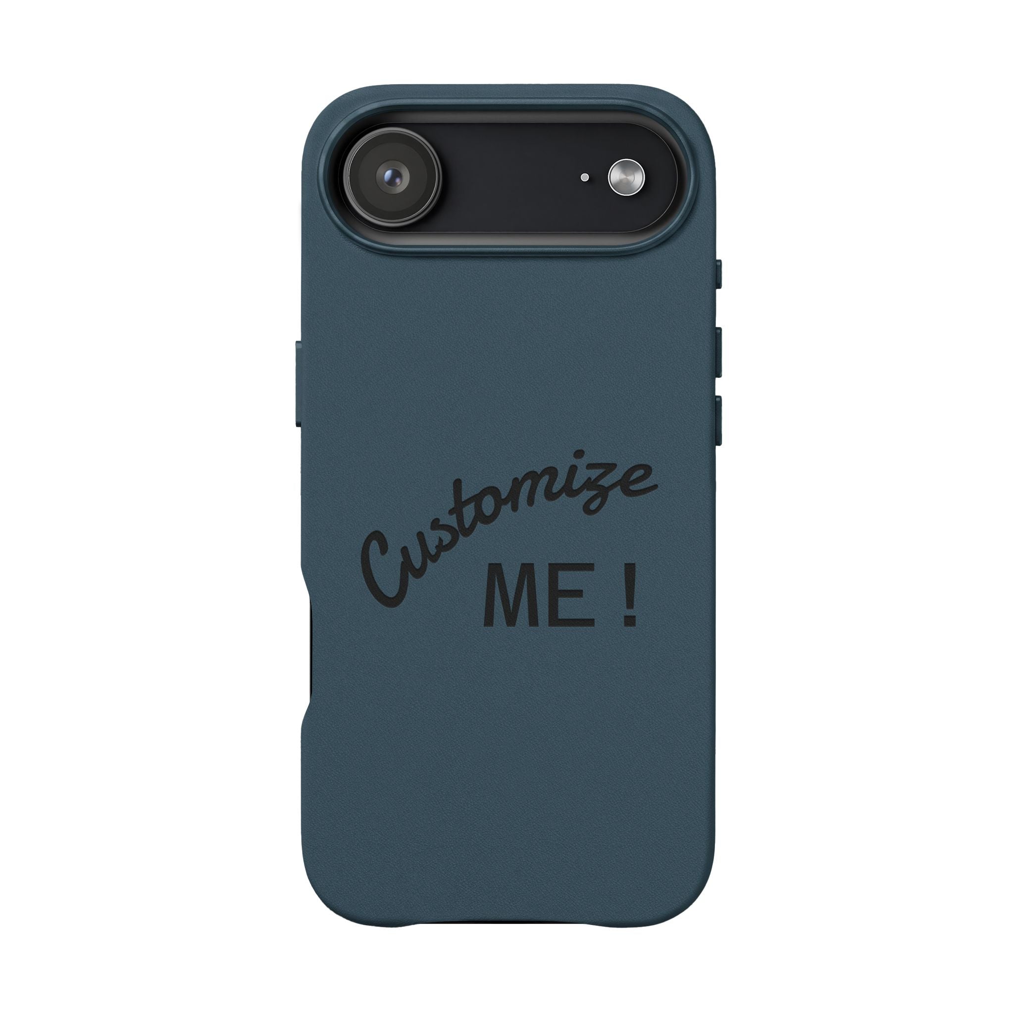 Custom Engraved PU Leather Phone Case