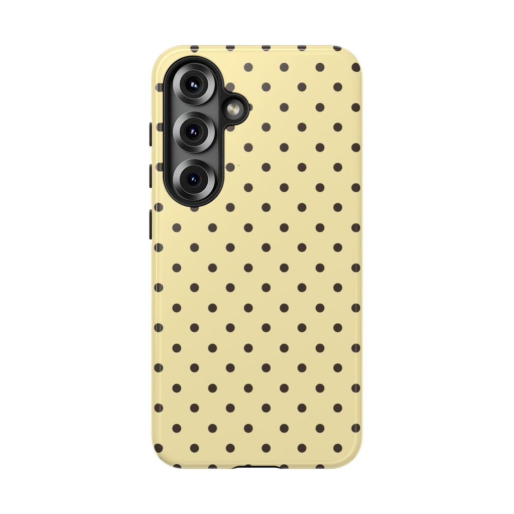 Yellow Polka Dot  Phone Case