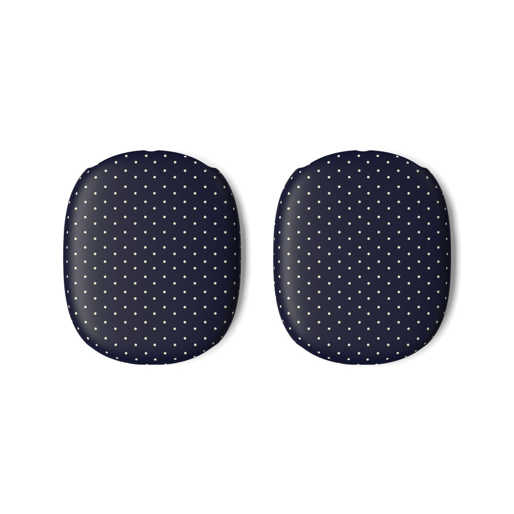 Navy Polka Dots AirPods Max Case