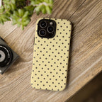 Yellow Polka Dot  Phone Case