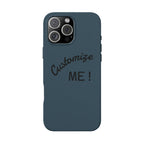 Custom Engraved PU Leather Phone Case