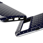 Navy Polka Dots Phone Case