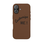 Custom Engraved PU Leather Phone Case