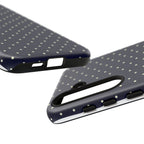 Navy Polka Dots Phone Case