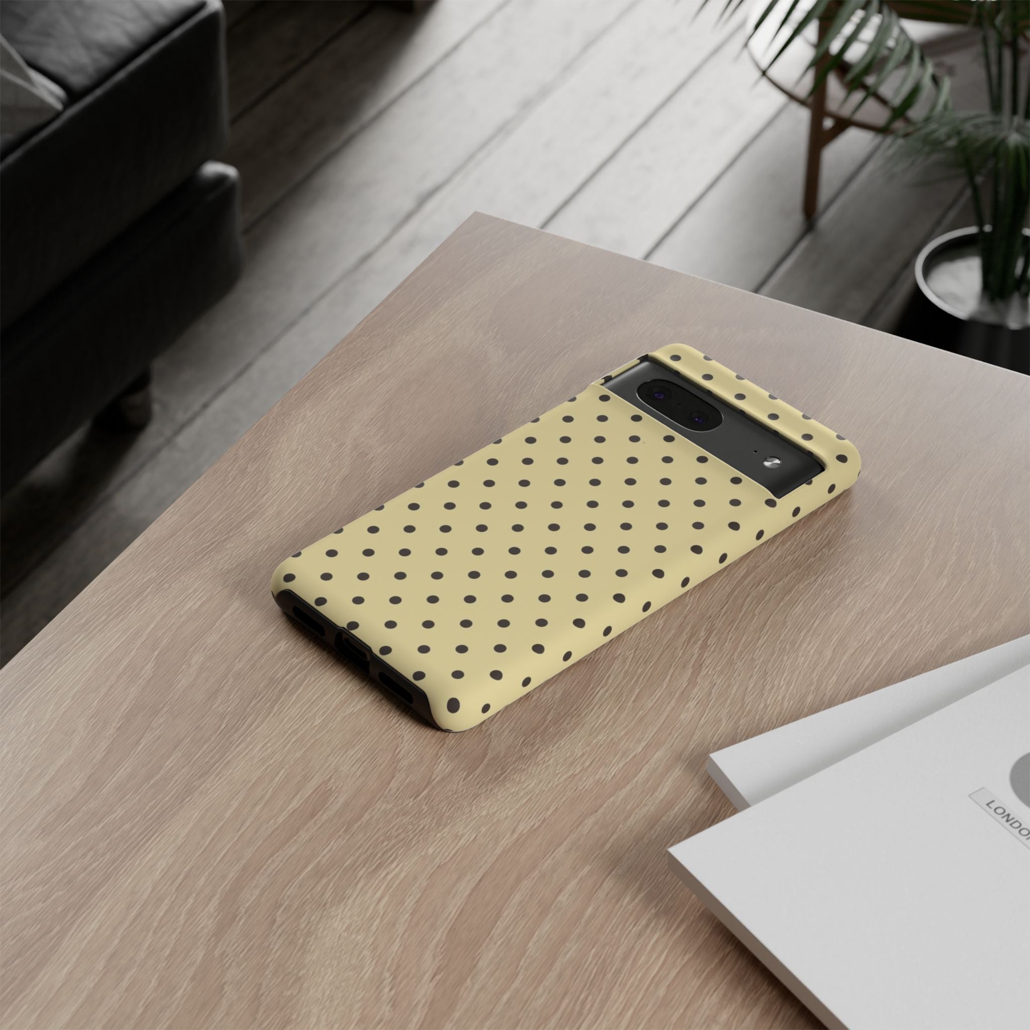 Yellow Polka Dot  Phone Case