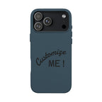 Custom Engraved PU Leather Phone Case