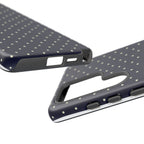 Navy Polka Dots Phone Case