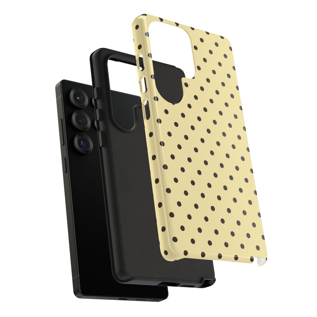 Yellow Polka Dot  Phone Case
