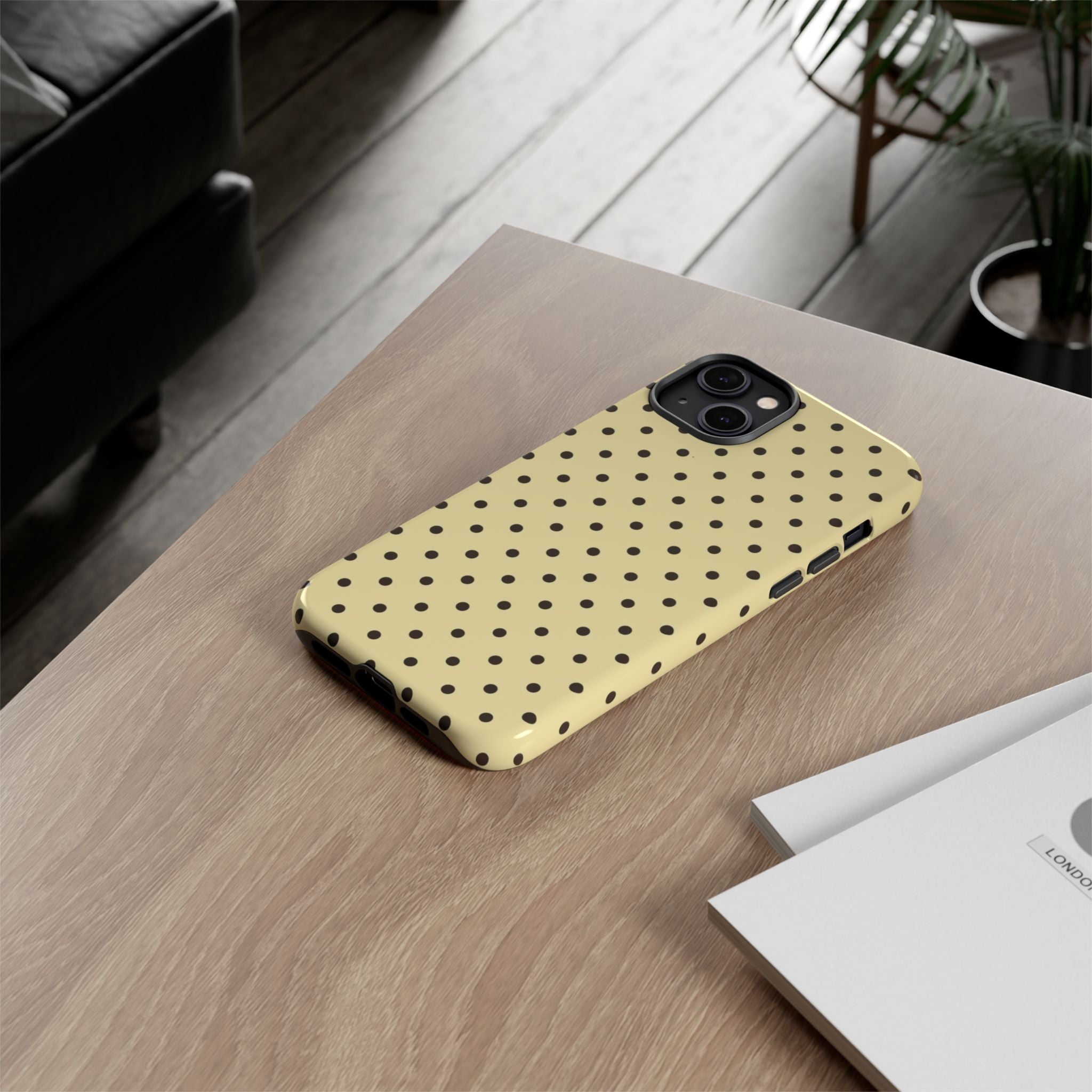 Yellow Polka Dot  Phone Case