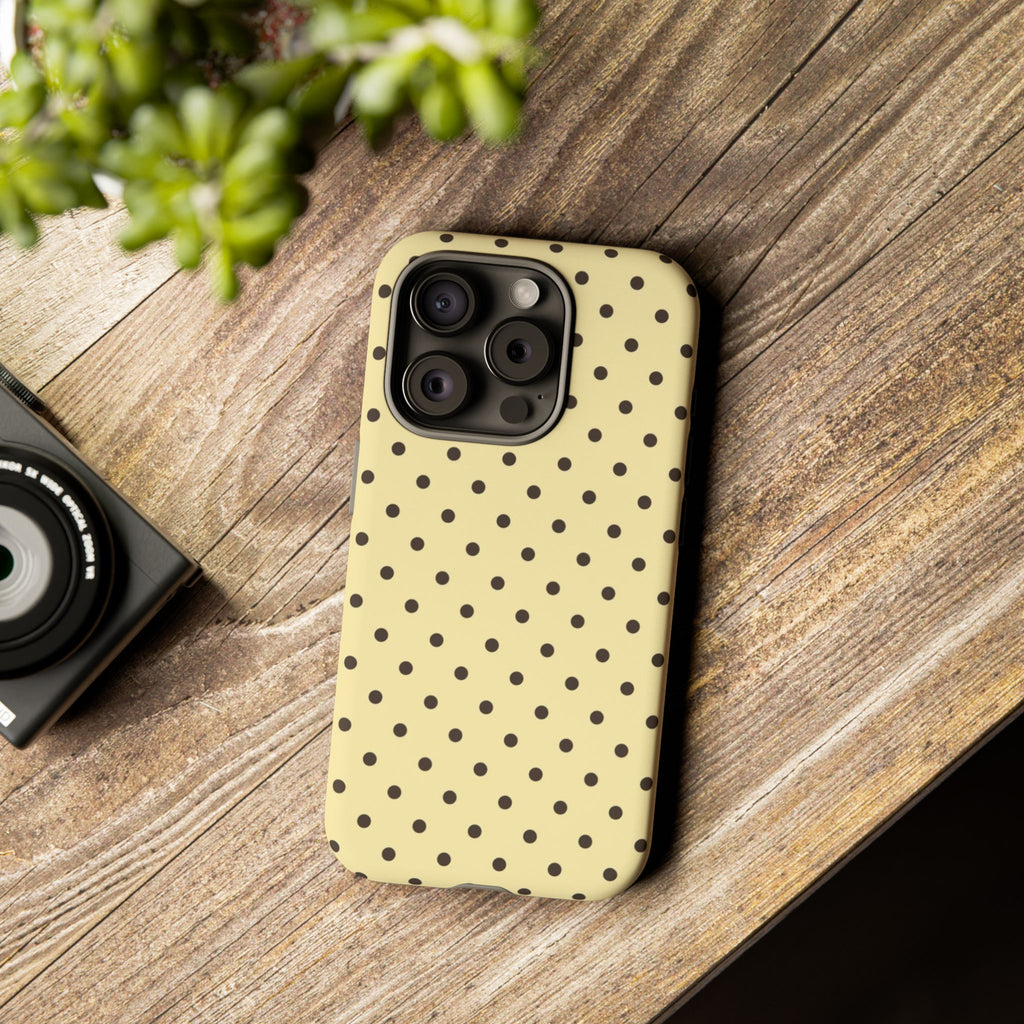 Yellow Polka Dot  Phone Case