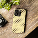 Yellow Polka Dot  Phone Case