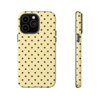 Yellow Polka Dot  Phone Case