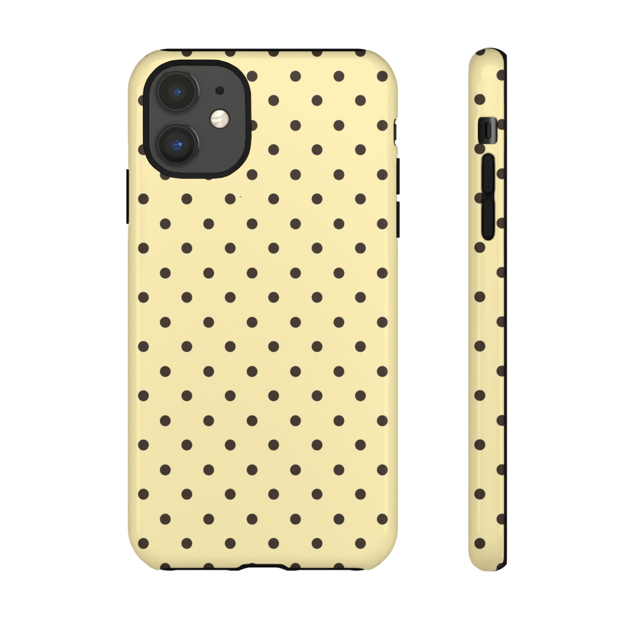 Yellow Polka Dot  Phone Case