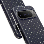 Navy Polka Dots Phone Case