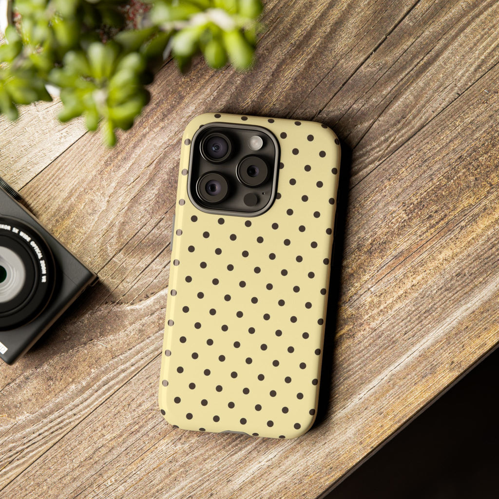 Yellow Polka Dot  Phone Case