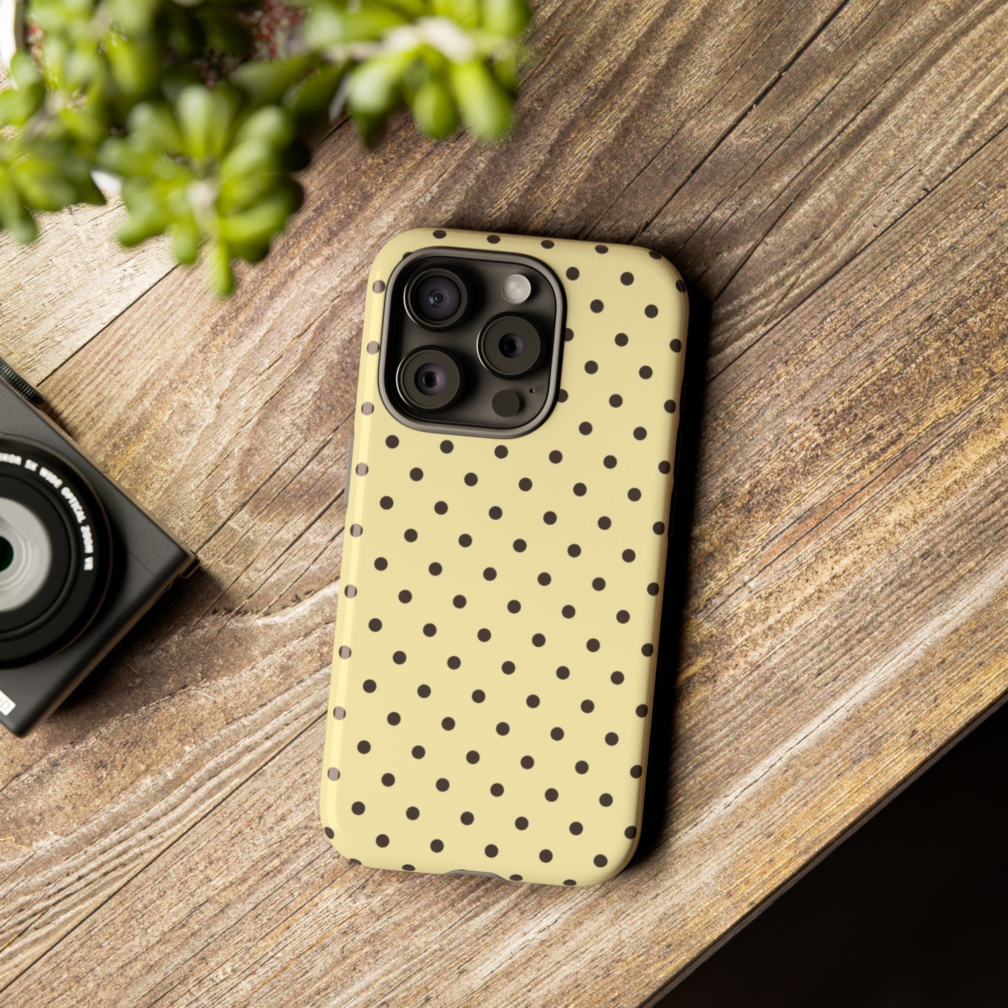 Yellow Polka Dot  Phone Case