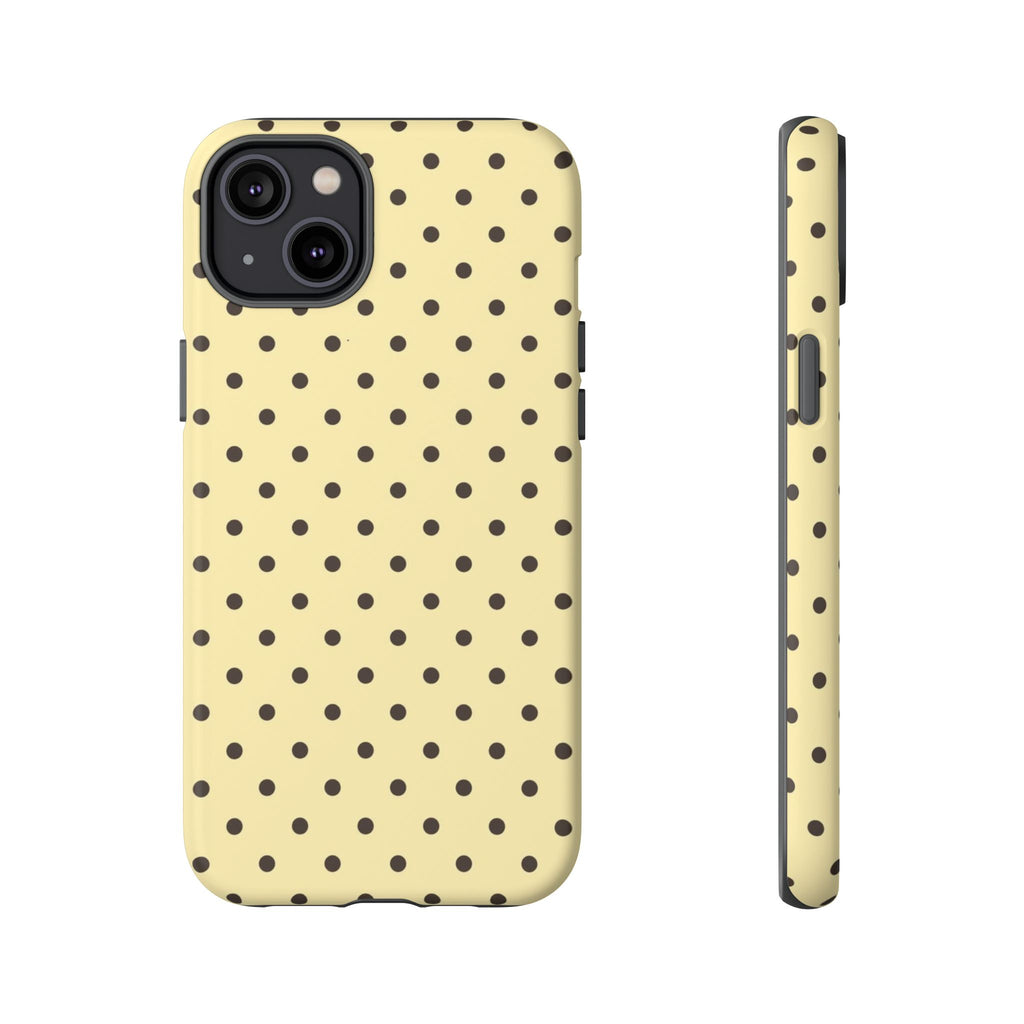 Yellow Polka Dot  Phone Case