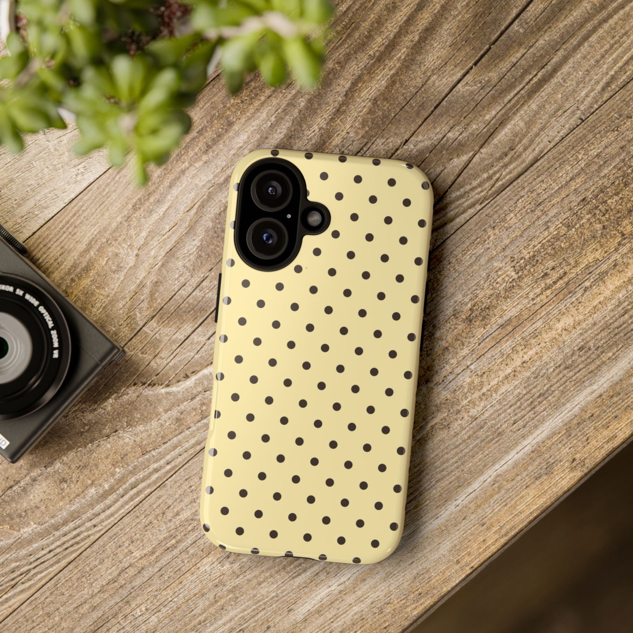 Yellow Polka Dot  Phone Case
