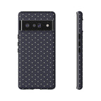 Navy Polka Dots Phone Case
