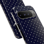 Navy Polka Dots Phone Case