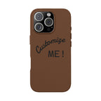 Custom Engraved PU Leather Phone Case