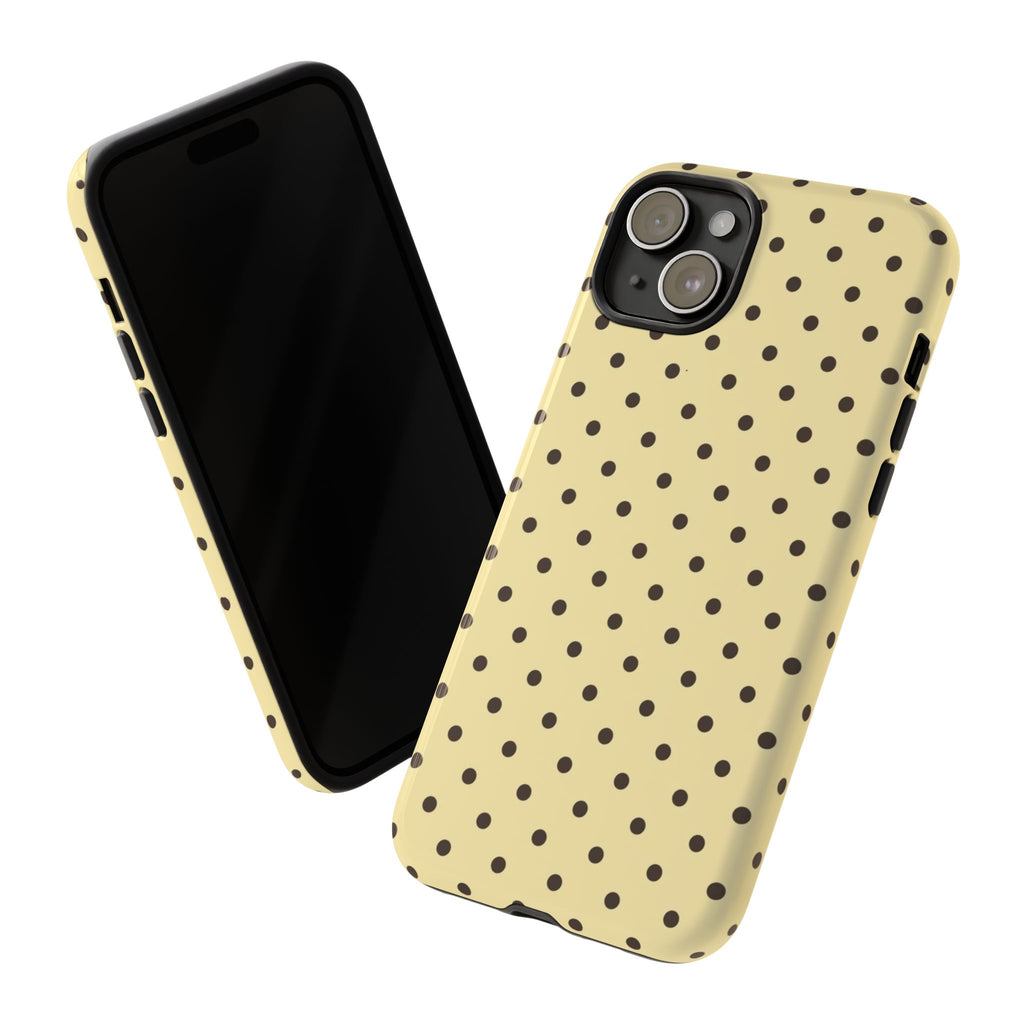 Yellow Polka Dot  Phone Case