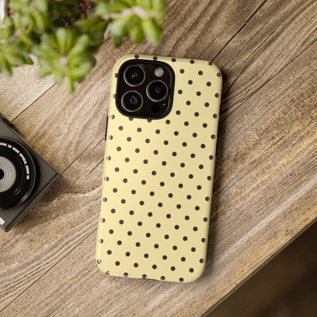 Yellow Polka Dot  Phone Case