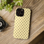 Yellow Polka Dot  Phone Case