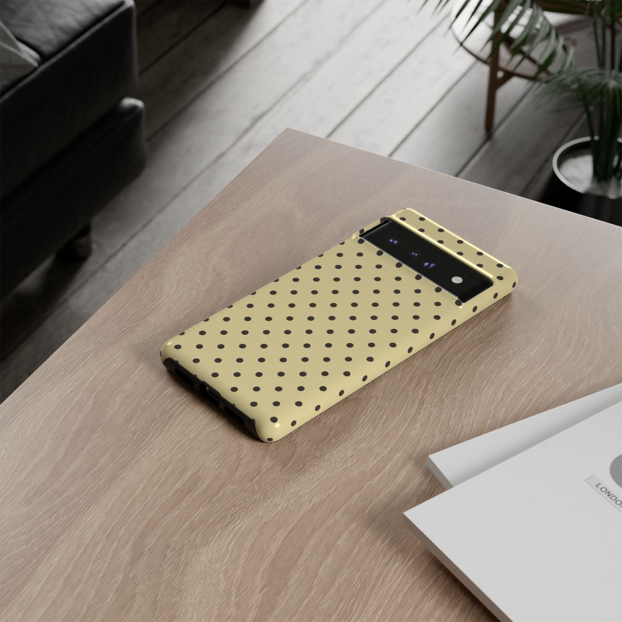 Yellow Polka Dot  Phone Case
