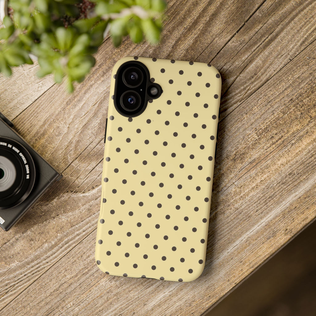 Yellow Polka Dot  Phone Case