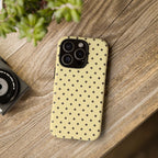 Yellow Polka Dot  Phone Case
