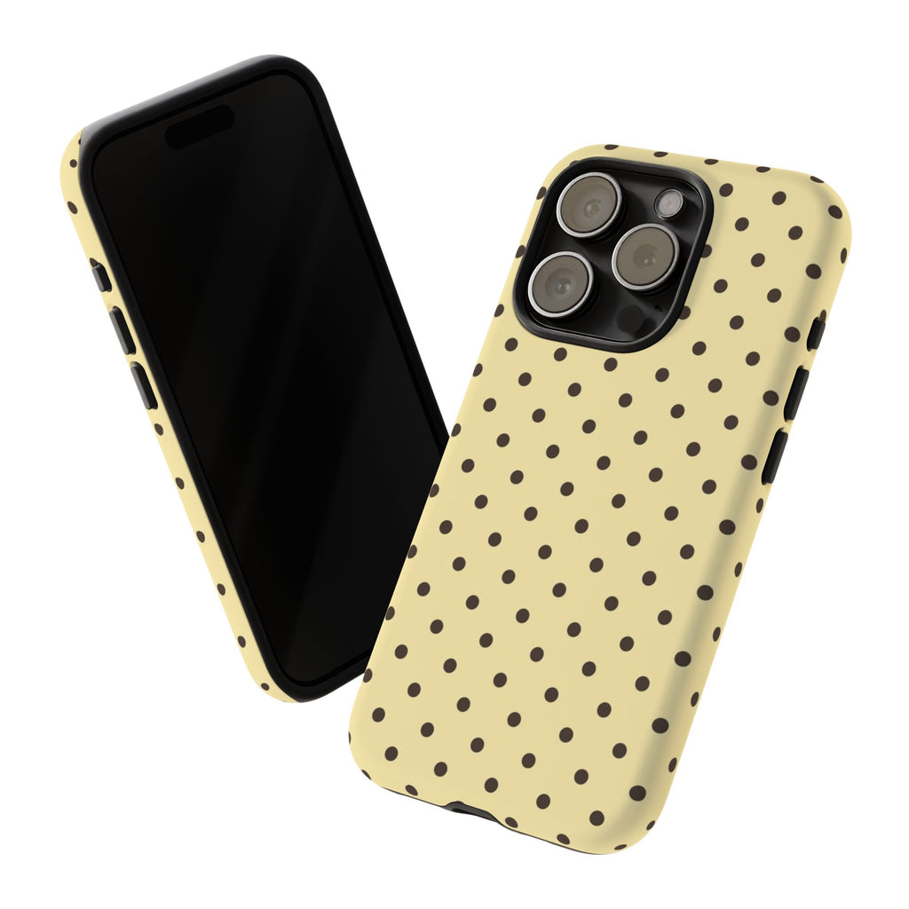 Yellow Polka Dot  Phone Case