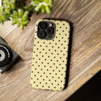 Yellow Polka Dot  Phone Case