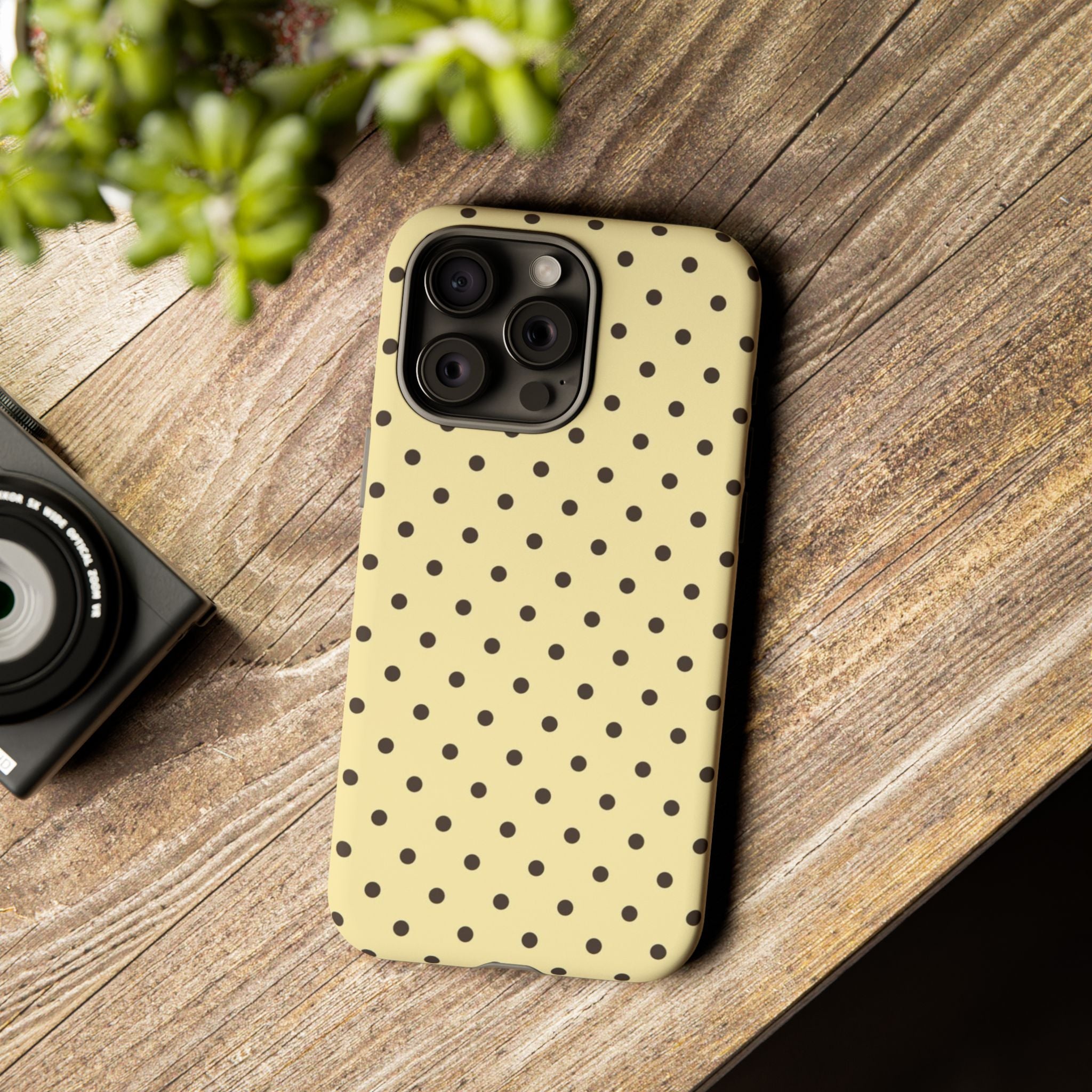 Yellow Polka Dot  Phone Case