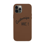 Custom Engraved PU Leather Phone Case