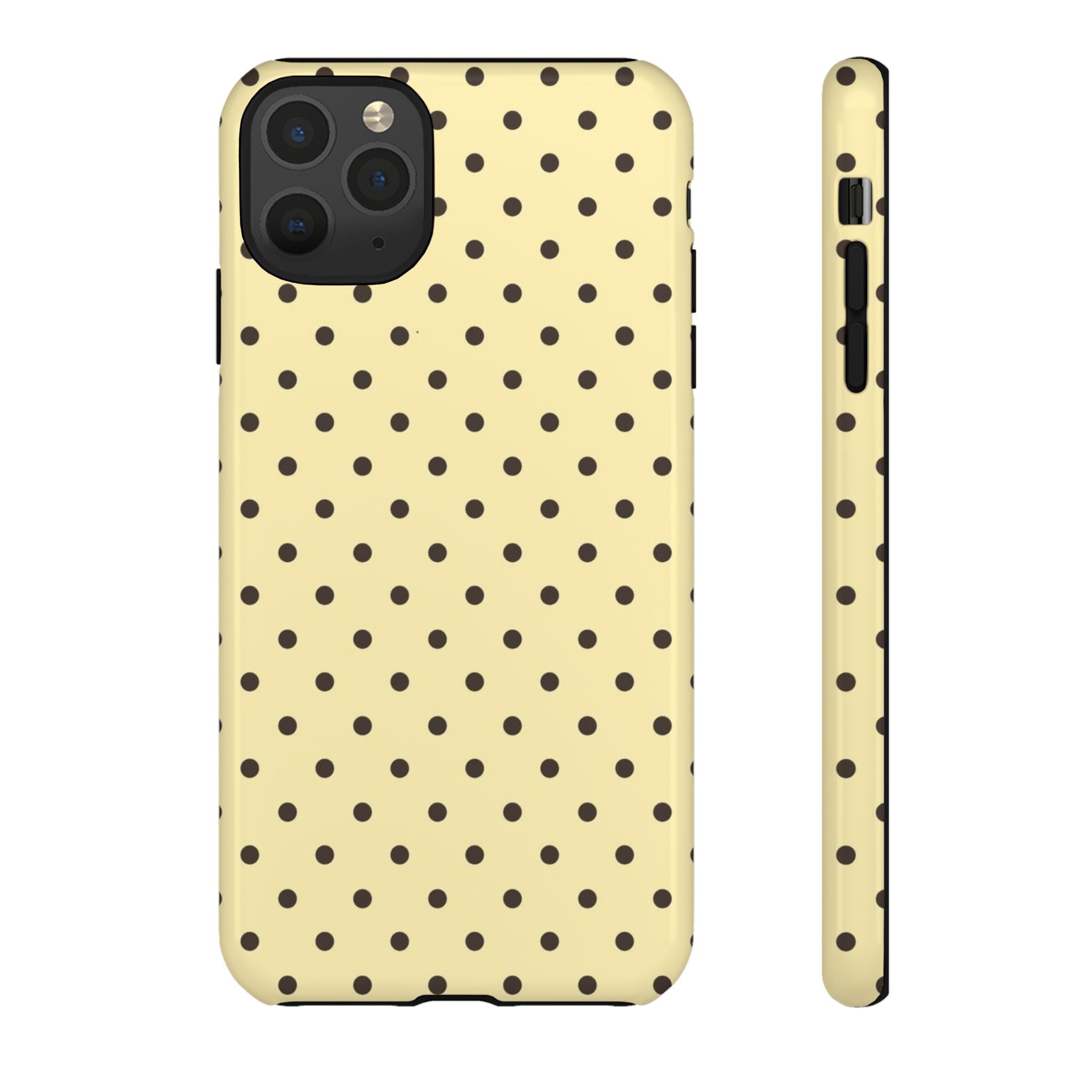 Yellow Polka Dot  Phone Case