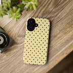 Yellow Polka Dot  Phone Case