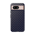 Navy Polka Dots Phone Case